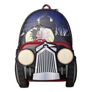 Loungefly Disney Cruella de Ville Driving Car Mini Backpack